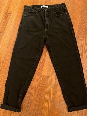 Zara Black Denim Jeans